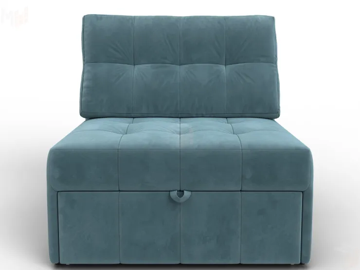 Кресло-кровать Лига-107 (80) ( SEVEN 113 бирюзовый )