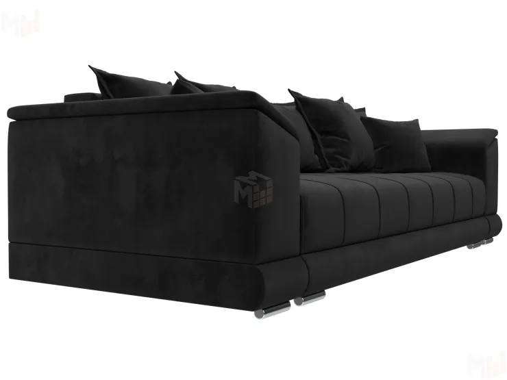 Диван прямой НордСтар НПБ ( SEVEN 35 черный )