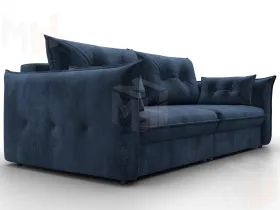 Диван прямой Лига-100 НПБ ( TOWER 13 синий )