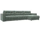 Диван угловой с декором Лига-049 НПБ Лонг