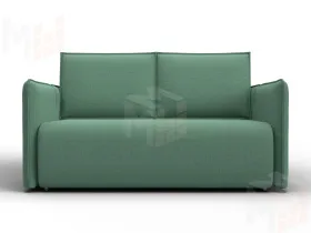 Диван прямой Лига-117 ( Амур 11 зеленый )