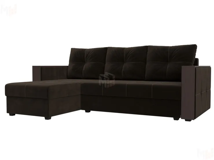 Диван угловой Валенсия Лайт левый угол