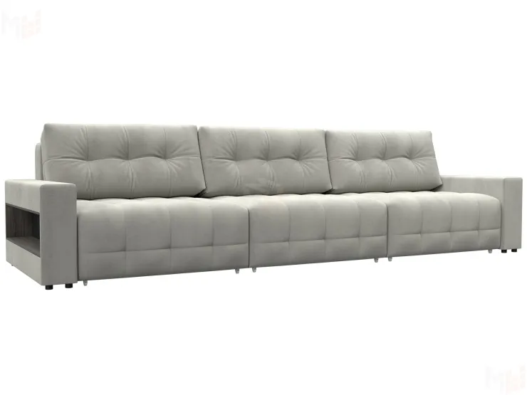 Диван прямой с полками Лига-053 НПБ Лонг