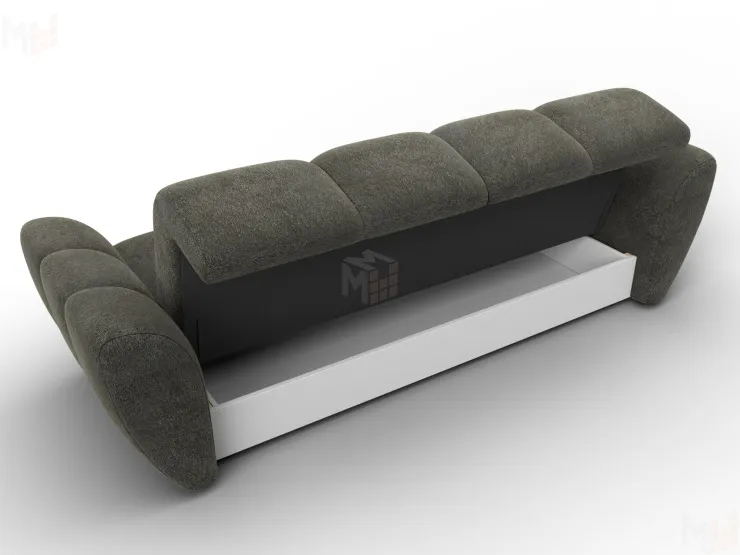 Диван-книжка Лига-129 ( LAIM 10 темно-коричневый )