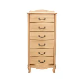 Комод Leset "Джульетта" узкий (6 ящ.) (Светлый дуб)