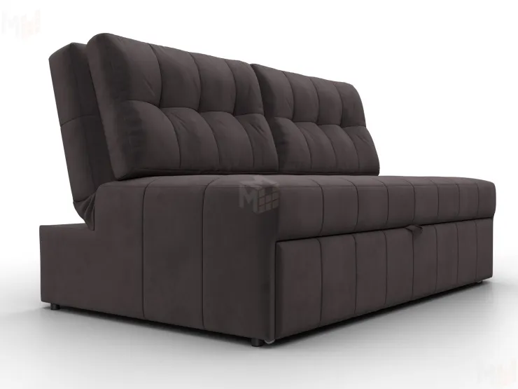 Диван прямой Лига-107 (140) ( SEVEN 727 коричневый )