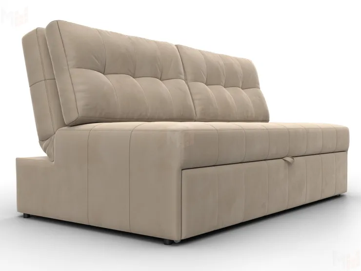 Диван прямой Лига-107 (160) ( SEVEN 729 бежевый )