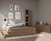 2.02.07.150.3 СИРИУС стеллаж 39х190 сонома RU