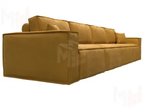 Диван прямой Лига-081 НПБ МегаЛонг ( BRUT 10 желтый )