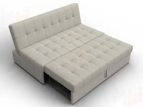 Диван прямой Лига-107 (160) ( Амур 02 бежевый )