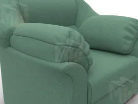 Кресло Карнелла ( Амур 11 зеленый )