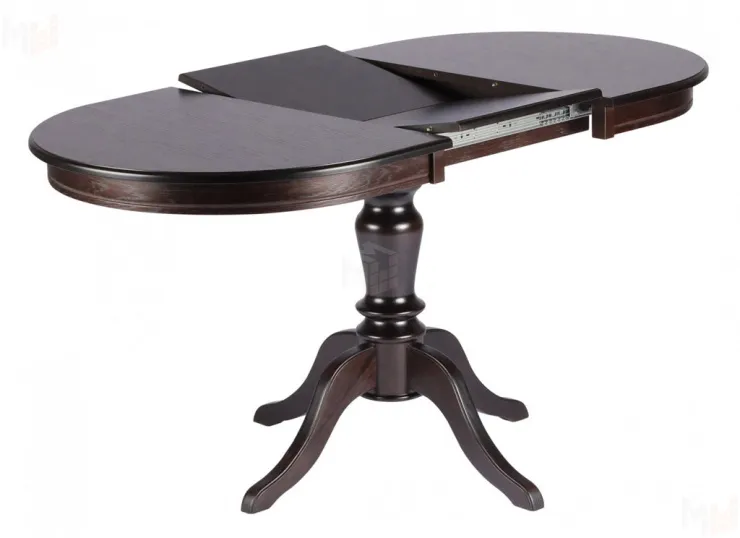 Обеденная группа стол Анфея 110 Венге и 2 стула Арктос Венге/Бежевый жаккард