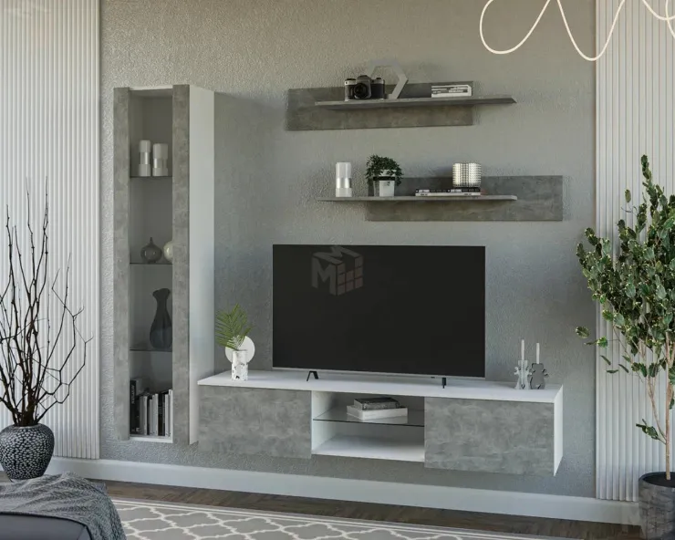 Катрин №2 (Белый / Ателье светлый)