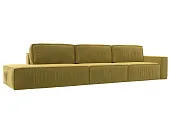 Диван прямой Прага Модерн Лонг подлокотник справа