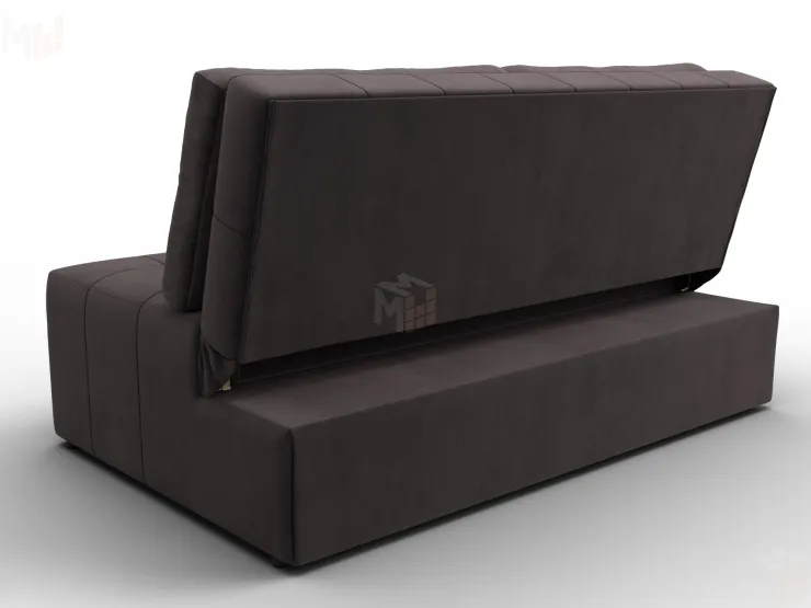 Диван прямой Лига-107 (140) ( SEVEN 727 коричневый )