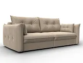 Диван прямой Лига-100 НПБ ( SEVEN 729 бежевый )