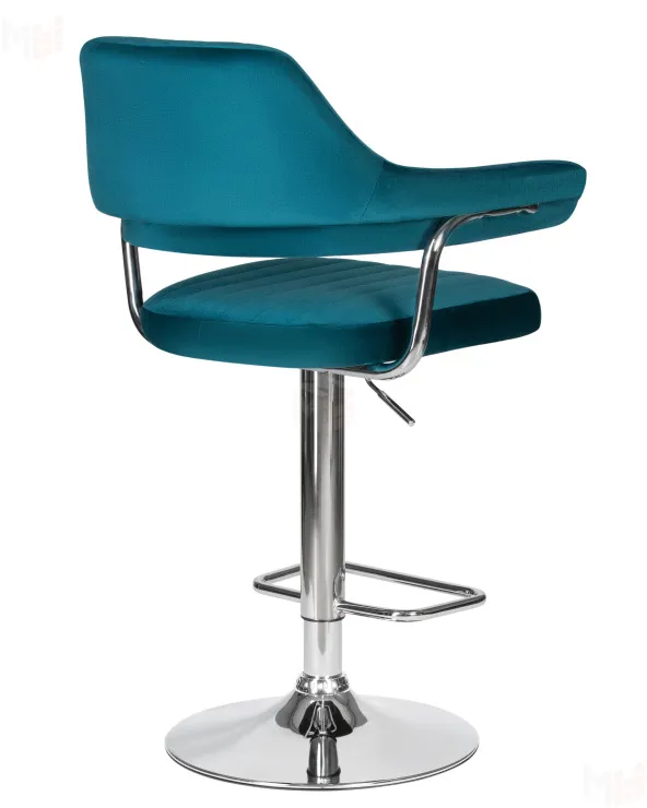 Стул барный DOBRIN CHARLY (морской волны велюр (MJ9-99))