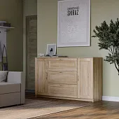 2.02.03.290.3 СИРИУС тумба 2 двери и 3 ящика 156х95 сонома RU