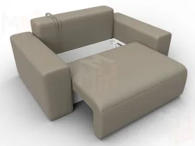 Кресло Лига-036 НПБ ( GRIFON 04 бежевый )