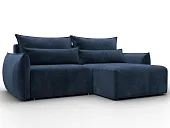 Диван угловой Лига-051 НПБ угол универсальный ( TOWER 13 синий )