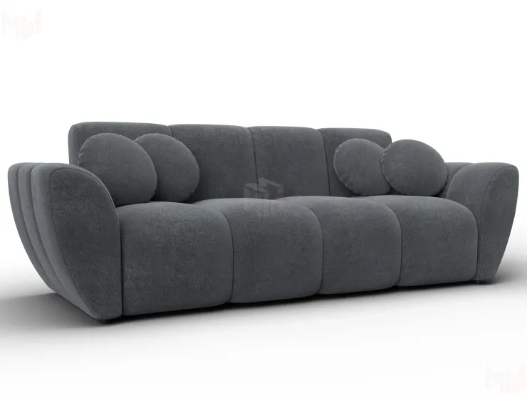 Диван-книжка Лига-129 ( LAIM 23 светло-серый )