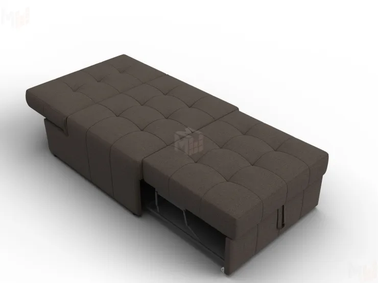 Кресло-кровать Лига-107 (80) ( Амур 05 коричневый )