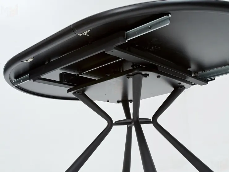 Стол VOLAND BIANCO TL-45 Чёрный / белый мрамор