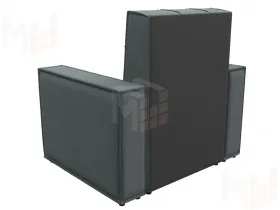 Кресло Лига-067 ( Амур 07 серый )