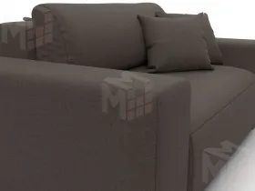 Кресло Лига-036 НПБ ( Амур коричневый )