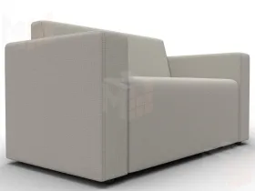 Диван прямой Лига-093 ( Амур 02 бежевый )