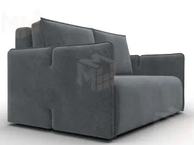 Диван прямой Лига-117 ( LAIM 23 светло-серый )