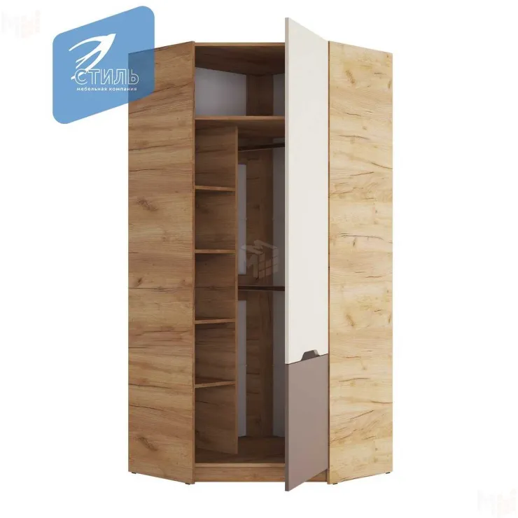 Шкаф угловой RICH ШК-003 Миндаль