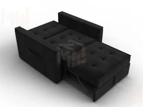 Кресло-кровать Лига-104 (80) ( SEVEN 35 черный )