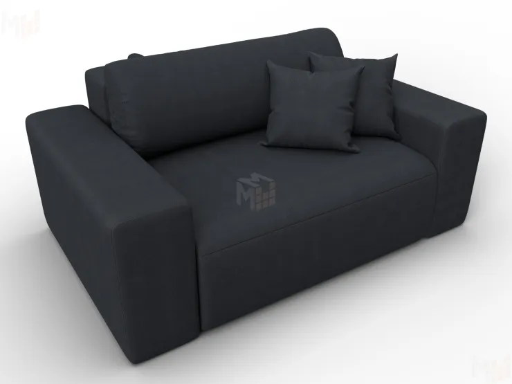 Кресло Лига-036 НПБ ( JOLY 16 темно-серый )