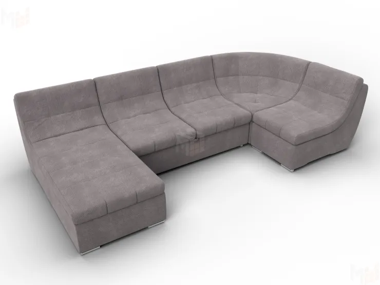 Диван П-образный модульный Холидей ( LAIM 04 бежевый )