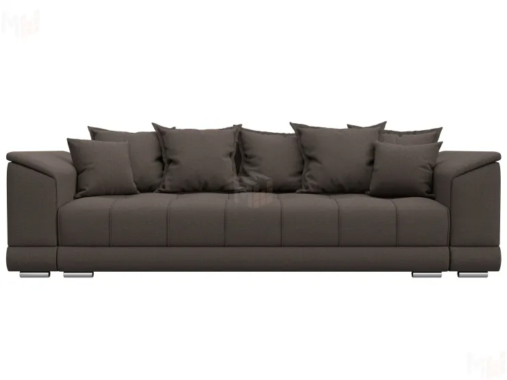 Диван прямой НордСтар НПБ ( Амур 05 коричневый )