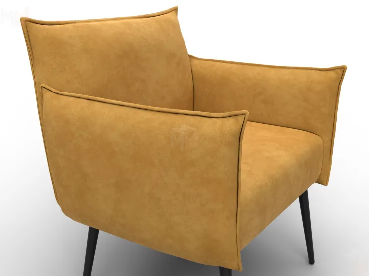 Кресло Лига-083 ( BRUT 10 желтый )