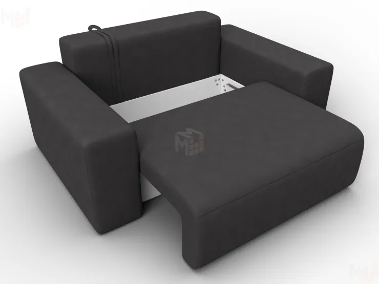 Кресло Лига-036 НПБ ( JOLY 08 коричневый )