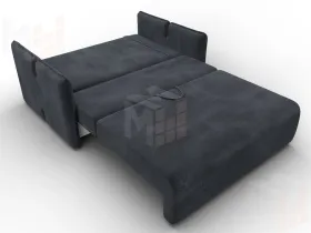 Диван прямой Лига-117 ( TOWER 11 темно-серый )
