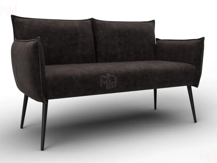 Диван прямой Лига-083 ( BRUT 17 коричневый )