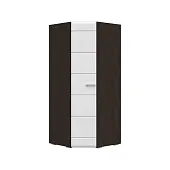 Шкаф угловой Вегас  венге - белый глянец