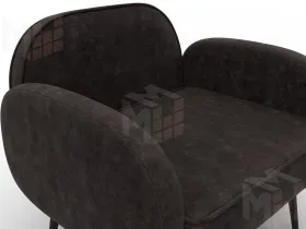 Кресло Лига-086 ( BRUT 17 коричневый )