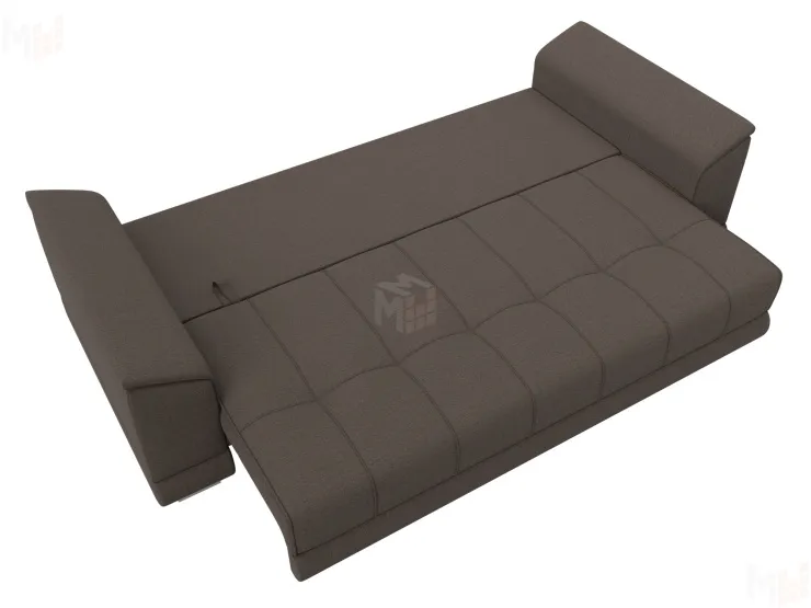 Диван прямой НордСтар НПБ ( Амур 05 коричневый )