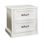 Тумба прикроватная Мишель белый матовый