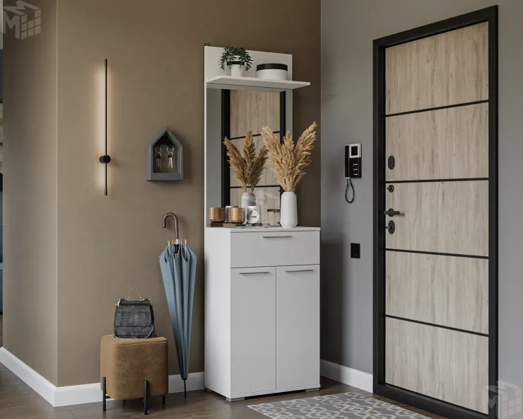 Зеркало Калифорния (Белый)