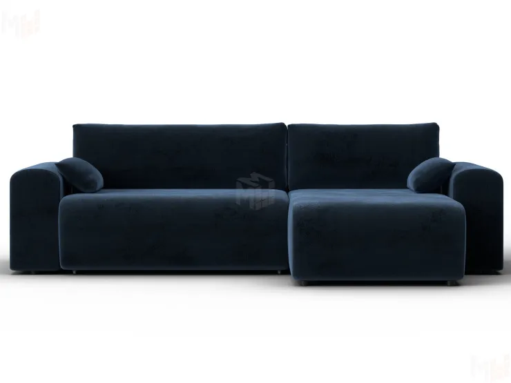 Диван угловой Лига-099 угол универсальный ( TOWER 13 синий )