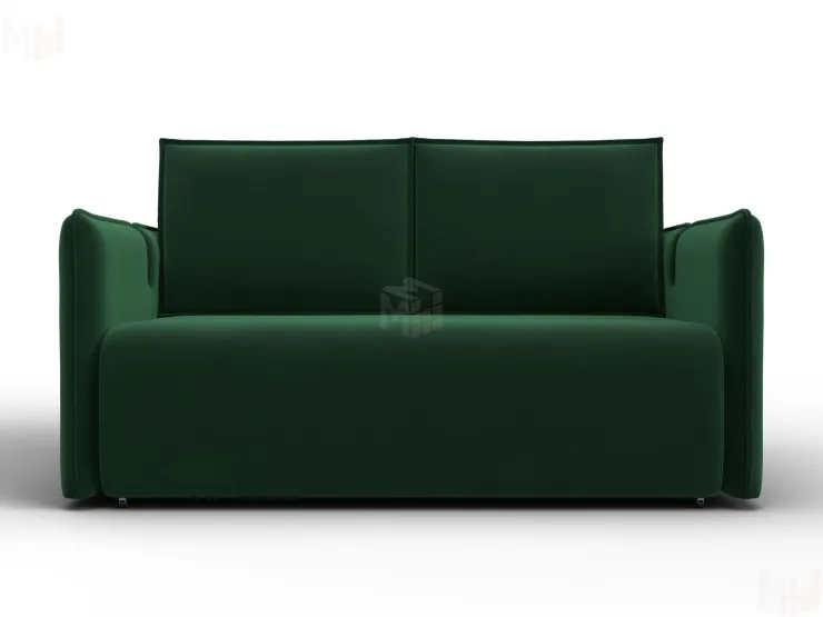 Диван прямой Лига-117 ( SEVEN 626 зеленый )