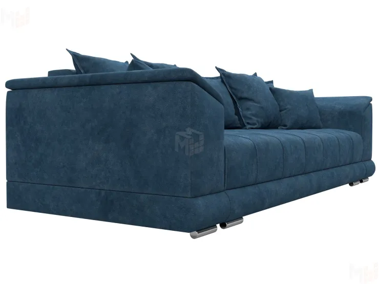 Диван прямой НордСтар НПБ ( BRUT 11 синий )