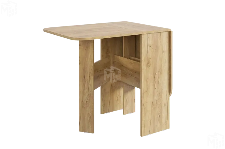 Стол-книжка раскладной Мечта дуб крафт золотой