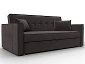 Диван прямой Лига-104 (160) ( SEVEN 727 коричневый )